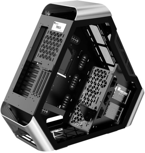 Корпус Jonsbo TR03-G Silver with window