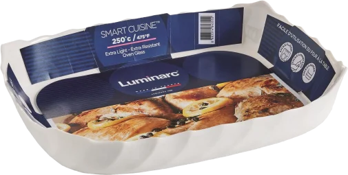 Фото: Форма Luminarc SMART CUISINE TRIANON 29x23cm White (Q3200) № 10 | KTC