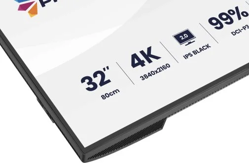 Фото: Монітор iiyama HB3201UHSNP-B1 - 31.5" IPS / 3840×2160 / 60 Гц / Pivot / HAS № 24 | KTC