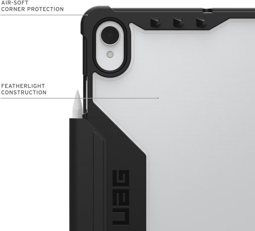 Чохол для планшета UAG for Samsung Tab S11 - Plyo LT Black/Ice (224458114043)