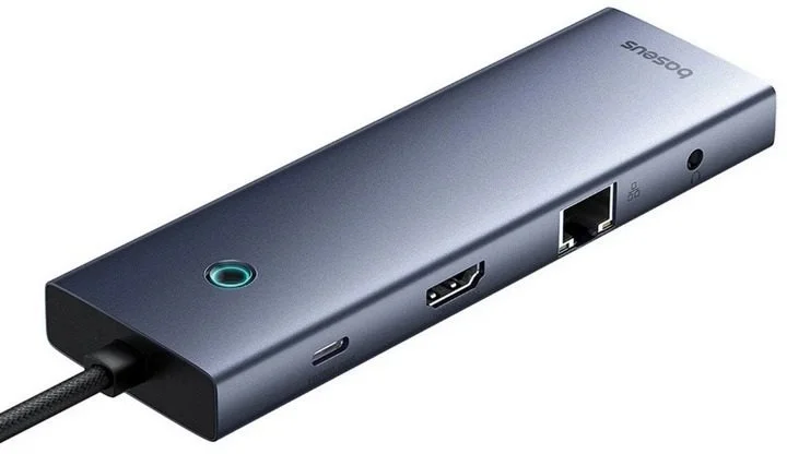 Фото: USB-хаб Baseus UltraJoy Series 10-Port HUB Docking Station Space Grey (B0005280C811-00) № 19 | KTC