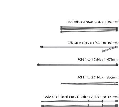 Блок живлення ASUS 750W TUF Gaming 750W Bronze Evo (TUF-GAMING-750B-EVO)