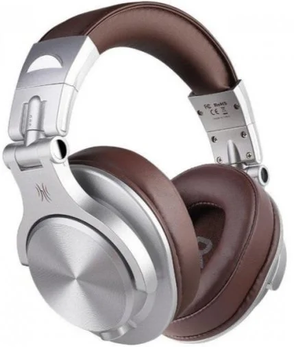 Фото: Навушники OneOdio Fusion A70 Silver/Brown (A70 Silver Brown) № 7 | KTC