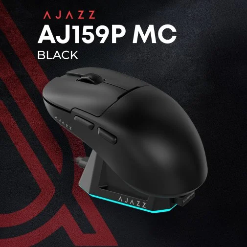 Фото: Миша Ajazz AJ159P MC WL/BT/USB Black (AJ159P-MC-B) № 18 | KTC