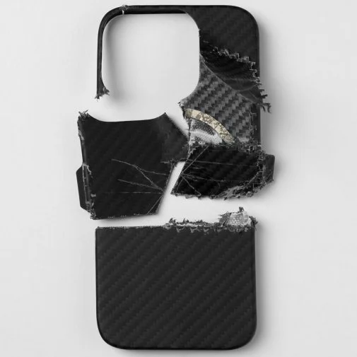 Фото: Чохол Proove for iPhone 16 Pro - Carbon Slim with Magnetic Ring Sunflare (PCCSIP16P058) № 14 | KTC