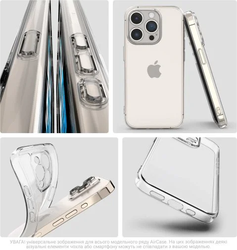 Фото: Чохол ArmorStandart for Samsung A37 5G - Air Camera cover Clear (ARM89680) № 11 | KTC
