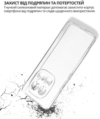 Фото: Чохол BeCover for Xiaomi Redmi Note 15 Pro 5G - Transparancy (714975) № 9 | KTC