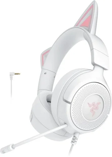 Фото: Гарнітура Razer Kraken Kitty V3 X White (RZ04-05350300-R3M1) № 8 | KTC