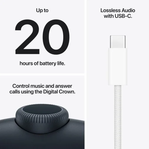 Гарнітура Apple AirPods Max 2 2026 Midnight (MHWK4)