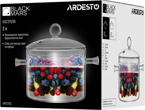 Фото: Каструля Ardesto Black Mars 2L (AR0720GB) № 10 | KTC