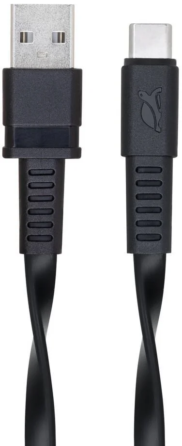 Фото: Кабель Riva PS6002 BK12 AM / Type-C 1.2m Black № 20 | KTC