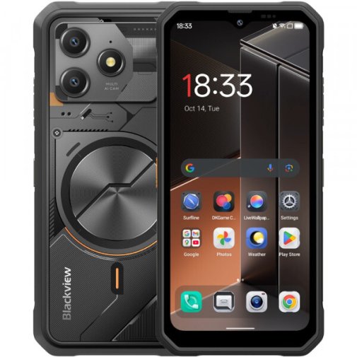 Смартфон Blackview Fort 100 8/128GB Black (FORT_100_BK)