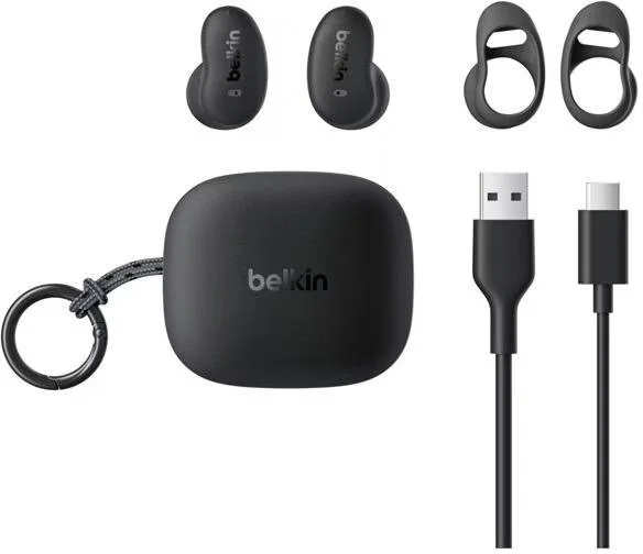 Фото: Навушники Belkin Soundform Anywhere Black (AUC014HQBK) № 16 | KTC