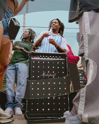 Акустика для вечірок Marshall Bromley 750 Black and Brass (1008040)