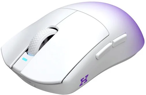 Фото: Миша Hator Hellyberry HM47 PRO Wireless/BT White-Violet Gradient (HM47PRO_white_violet) № 13 | KTC