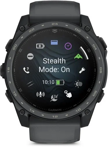 Фото: Смарт годинник Garmin tactix 8 - 51 mm AMOLED Cerakote Coating Includes Applied Ballistics Ultralight Solver and Slate Gray Cerakote Coating (010-04553-01) № 12 | KTC