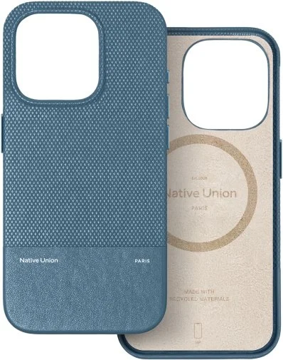 Фото: Чохол Native Union for Apple iPhone 16 Pro - RE Classic Navy (RECLA-NAV-NP24P) № 14 | KTC