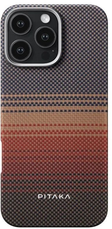 Чохол Pitaka for Apple iPhone 16 Pro - Tactile Woven Sunset (KI1601SU)