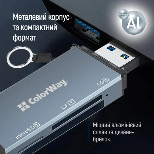 Фото: Кардрідер ColorWay CW-CR-01 № 21 | KTC