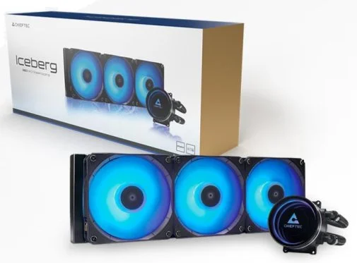 Фото: Система рідинного охолодження Chieftec Iceberg 360 ARGB Black (CLC-360-RGB) № 21 | KTC