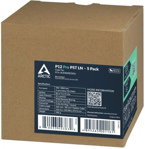 Фото: Кулер Arctic P12 Pro PST LN 5pcs (ACFAN00350A) № 16 | KTC