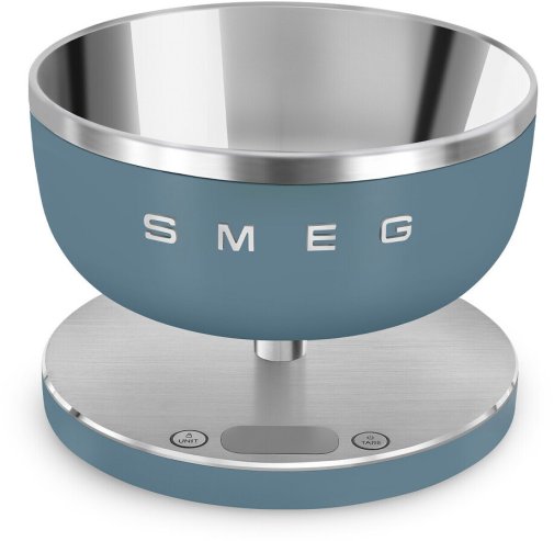 Ваги кухонні Smeg Collezione Aesthetic Matt Storm Blue (KSC01SBMWW)