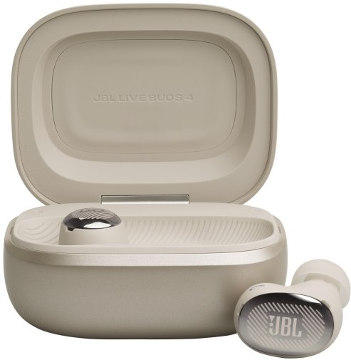 Гарнітура вакуумна JBL Live Buds 4 TWS, Sand