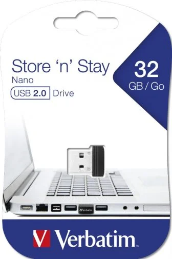 Фото: Флешка USB Verbatim Store n Stay NANO 32GB (98130) № 5 | KTC
