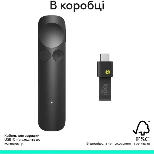 Фото: Презентер Logitech Spotlight 2 Graphite (910-007672) № 16 | KTC