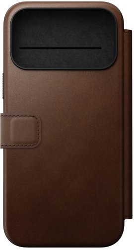Чохол Nomad for Apple iPhone 17 Pro - Modern Leather Folio Brown (NM014186858)