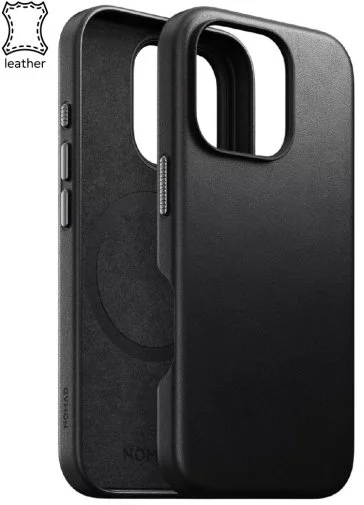 Фото: Чохол Nomad for Apple iPhone 16 Pro Max - Traditional Leather Black (NM01388685) № 13 | KTC
