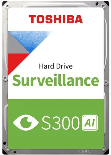Жорсткий диск Toshiba Surveillance S300 AI SATA III 10TB (MG10ADA10TE-V)