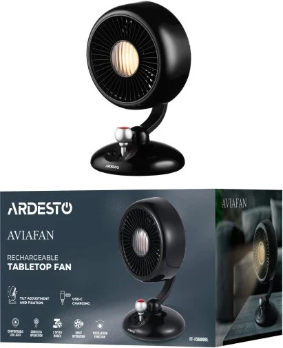 Фото: Вентилятор Ardesto AviaFan FT-F3600BL Black № 17 | KTC