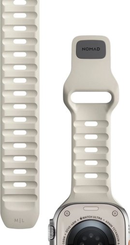Ремінець Nomad for Apple Watch 46mm/49mm - Sport Band Stone (NM014896858)
