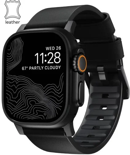 Фото: Ремінець Nomad for Apple Watch 46mm/49mm - Active Band Pro Hardware Black (NM1A41BNW0) № 16 | KTC