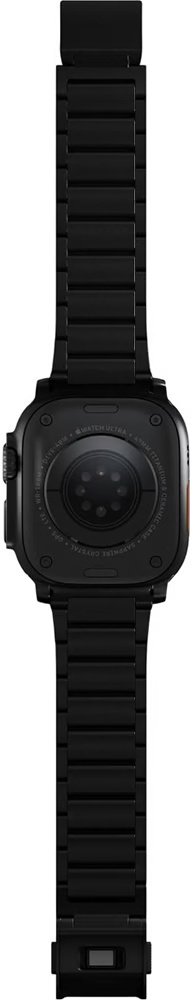 Ремінець Nomad for Apple Watch 46/49mm - Titanium V2 Black Hardware Black (NM014834858)