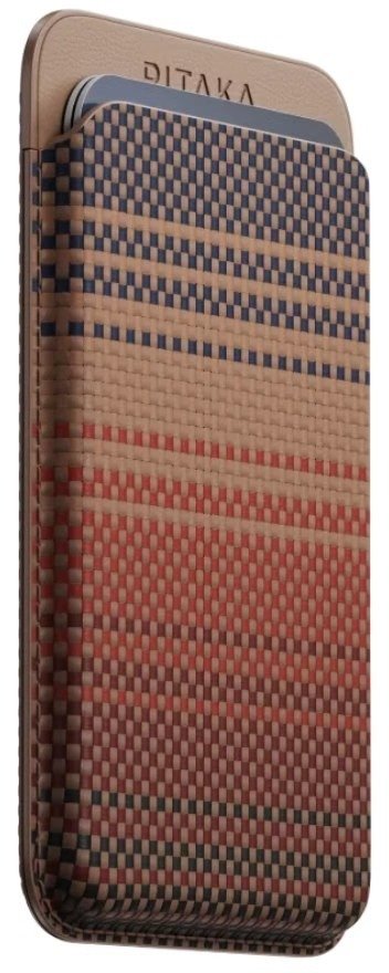 Чохол для пластикових карт Pitaka for iPhone - Magnetic Woven Sunset (MWW2402)