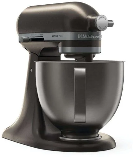 Фото: Планетарний міксер KitchenAid Artisan Plus 4.7L 5KSM50PKVE Iron Ore (5KSM50PKVEIO) № 8 | KTC