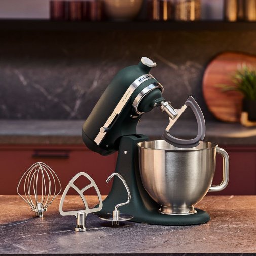 Планетарний міксер KitchenAid Artisan Plus 4.7L 5KSM50PKVE Pebbled Palm (5KSM50PKVEPP)