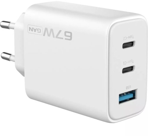 Зарядний пристрій Proove Silicone Power 2 67W White (WCSP26120002)