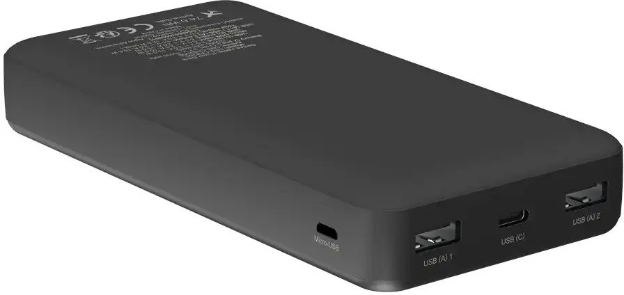 Фото: Батарея універсальна Canyon OnPower 200 20000mAh Black (CNS-CPB200B) № 9 | KTC