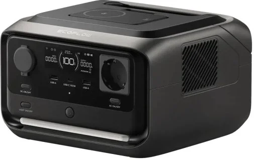 Фото: Зарядна станція EcoFlow River 3 Plus Wireless 600W 286Wh (EFRIVER3PLUS-W-EU-CBOX) № 8 | KTC