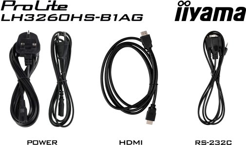 Інтерактивний дисплей iiyama LH3260HS-B1AG
