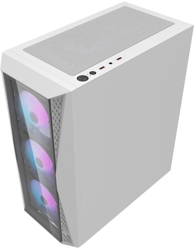 Корпус DARKFLASH DK352 Plus White with window (DK352 PLUS WHITE)