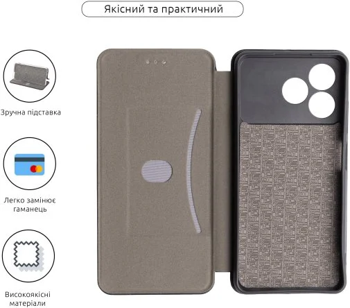 Фото: Чохол ArmorStandart for ZTE Blade A36 4G - G-Case Black (ARM88907) № 7 | KTC