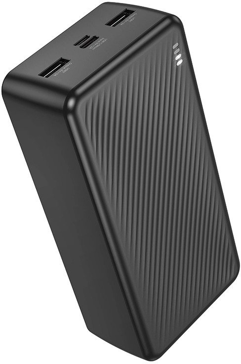 Батарея універсальна BOROFONE BJ55B Graceful 30000mAh 10W Black (6941991116421)