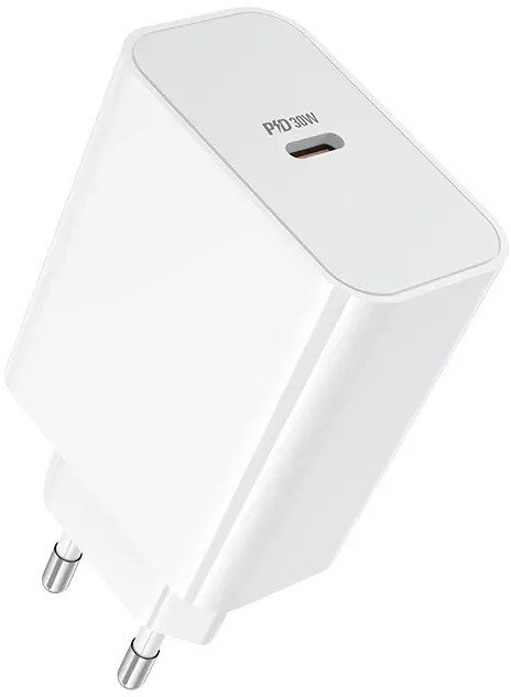 Зарядний пристрій BOROFONE BA107A Stellar PD 30W White (6941991125348)