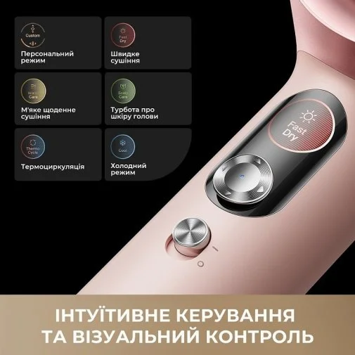 Фото: Фен Mova Aero C Mist Pink (AMSU10-PK) № 16 | KTC