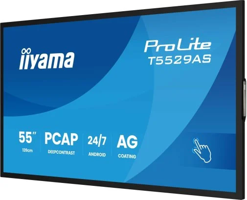 Фото: Інтерактивний дисплей iiyama T5529AS-B1AG 54.6 № 26 | KTC