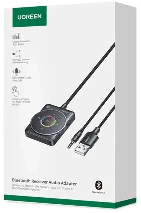 Bluetooth-ресивер UGREEN CM723 Black (UGR-35002)